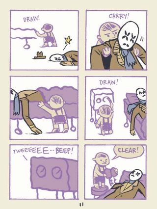 Illustration for article titled Watchmen Parody Sends Rorschach Through the Underworld of Children’s Lit